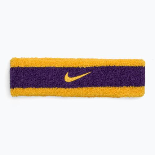 Nike Swoosh Headband university gold/court purple/university gold
