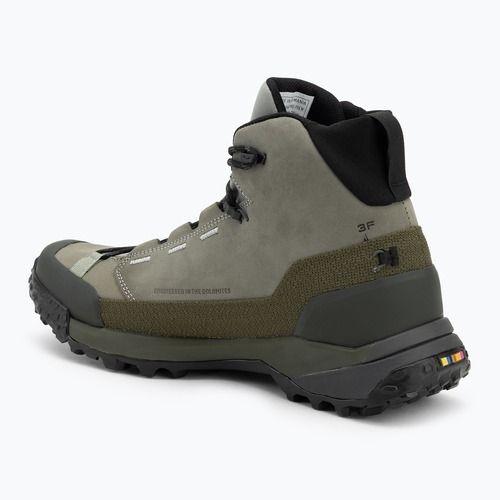 Salewa men's trekking boots Puez Leather Mid Ptx shadow / dark olive
