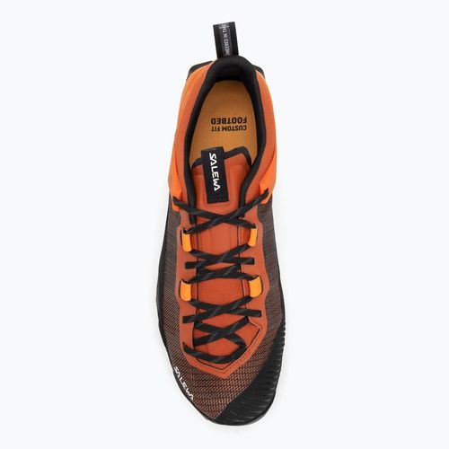 Men's Salewa Wildfire Nxt approach shoe bombay brown / tumeric
