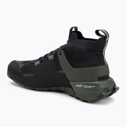 Salewa Wildfire Nxt Knit onyx / dark olive men's approach shoe