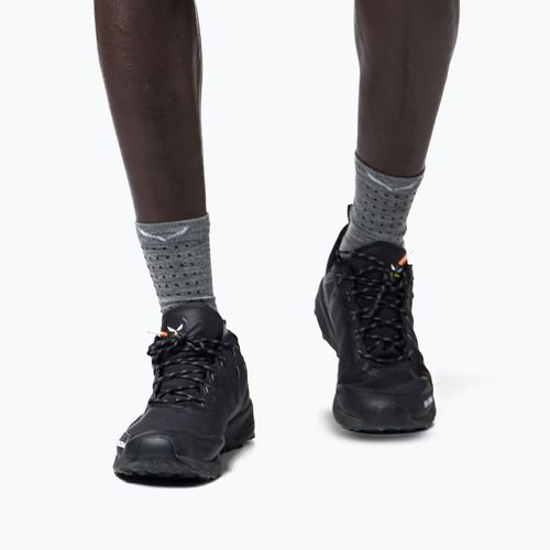 Salewa Pedroc Am Qrt men's socks light grey melange/4570