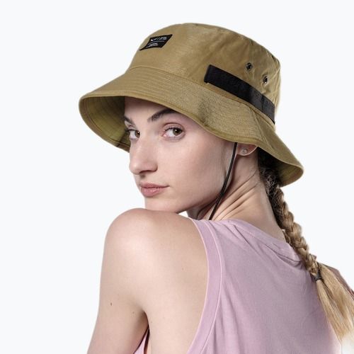Salewa Puez Hemp Brimmed golden brown hat