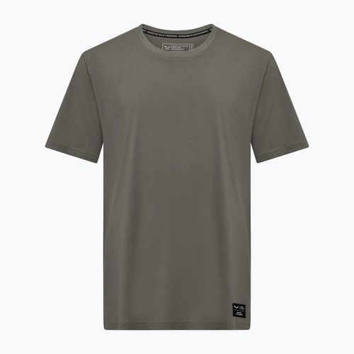 Men's Salewa Eagle Logo Patch T-shirt 5A50 faded green