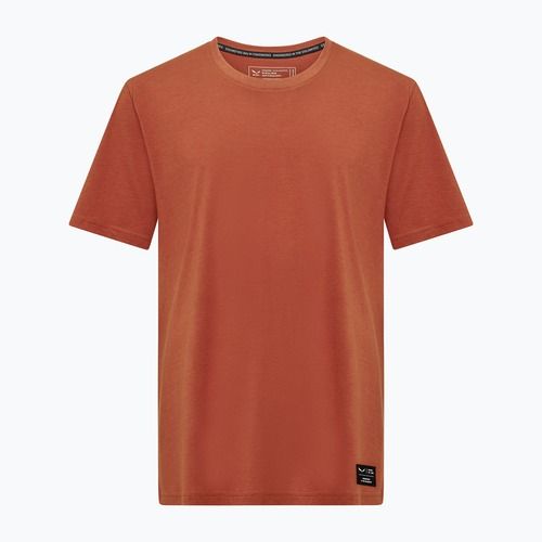 Men's Salewa Eagle Logo Patch T-shirt 7240 bombay brown