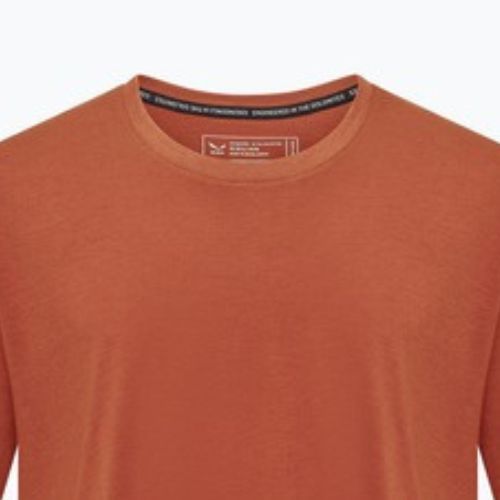 Men's Salewa Eagle Logo Patch T-shirt 7240 bombay brown