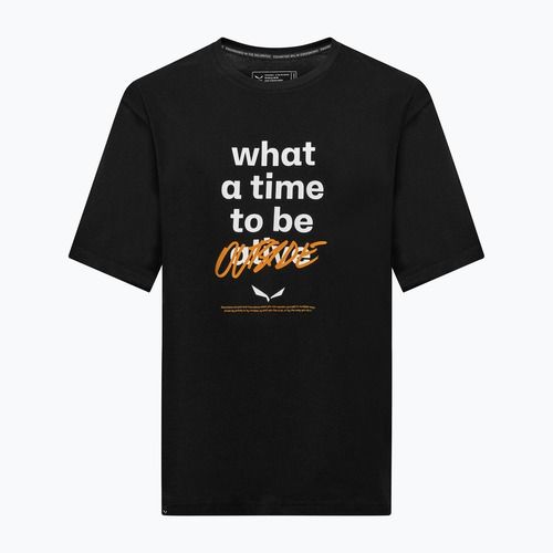 Men's Salewa Eagle Outside Loose black out T-shirt