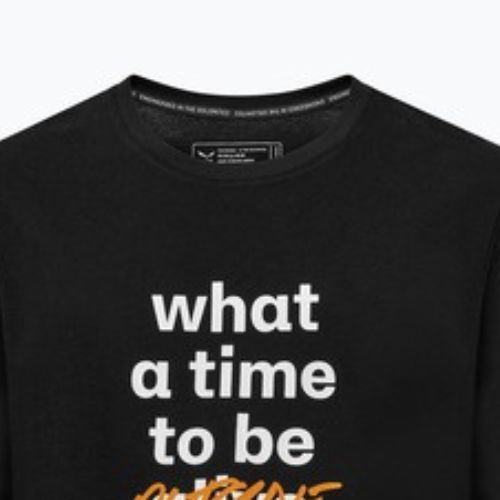 Men's Salewa Eagle Outside Loose black out T-shirt