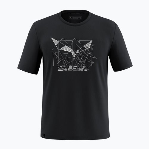 Men's Salewa Eagle Geometric black out T-shirt