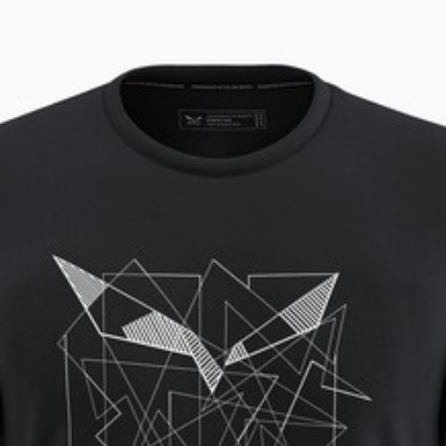 Men's Salewa Eagle Geometric black out T-shirt
