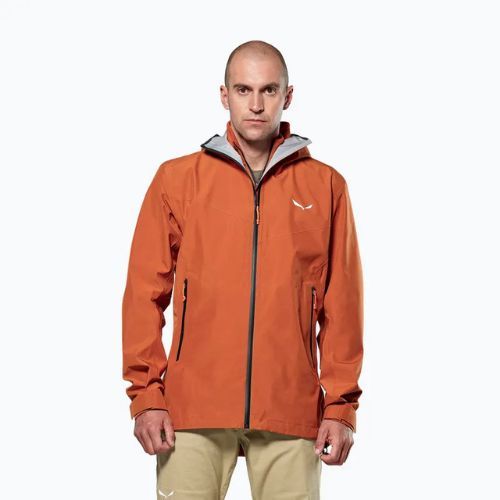 Men's softshell jacket Salewa Puez GTX 3L EPE bombay brown
