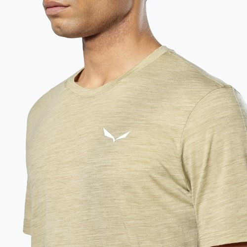 Salewa Eagle Minilogo AM quicksand men's trekking shirt