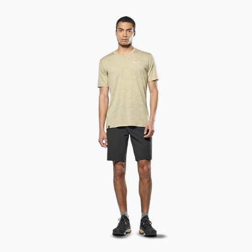Salewa Eagle Minilogo AM quicksand men's trekking shirt
