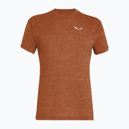Men's Salewa Puez Melange Dry t-shirt bombay brown melange