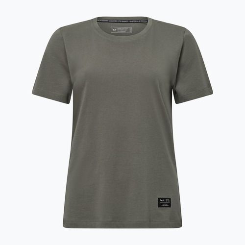 Women's t-shirt Salewa Eagle Logo Patch 5A50 faded green