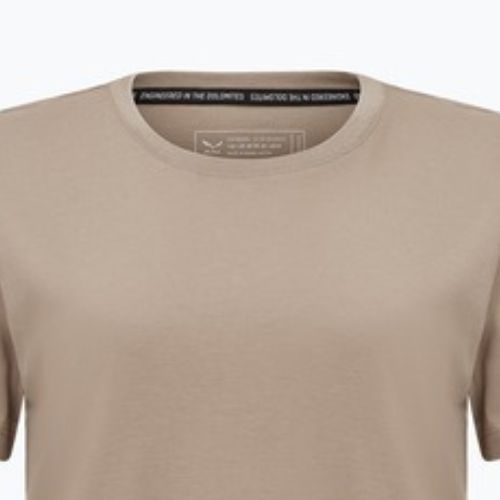 Women's Salewa Eagle Logo Patch 7180 quicksand T-shirt