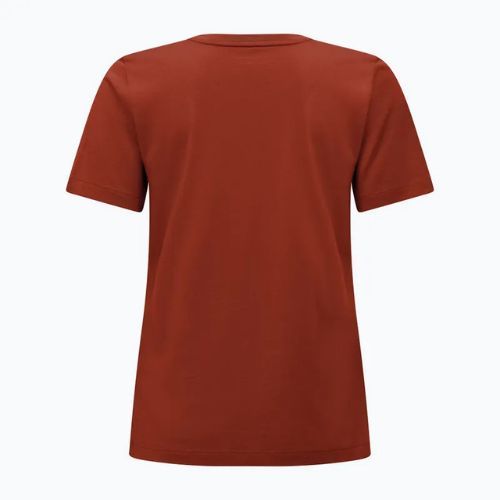 Salewa women's T-shirt Eagle Logo Patch 1980 etruscan red