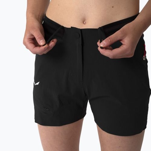 Women's trekking shorts Salewa Pedroc Pro Dst Cargo black out