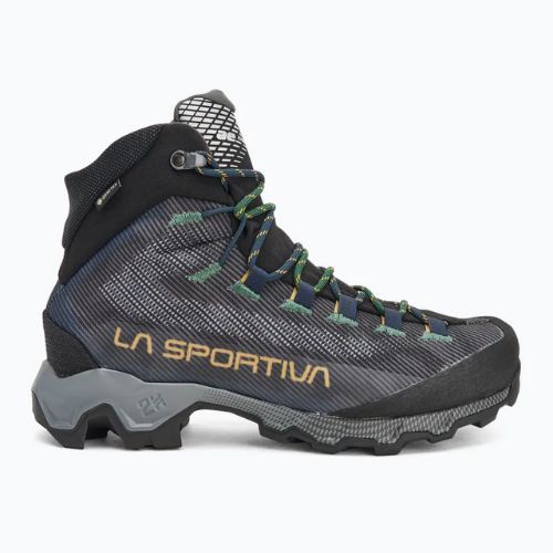 Men's trekking boots La Sportiva Aequilibrium Hike GTX carbon/ jungle