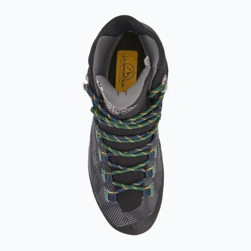 Men's trekking boots La Sportiva Aequilibrium Hike GTX carbon/ jungle