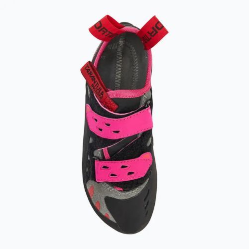 Women's climbing shoe La Sportiva Tarantula Boulder carbon/ springtime
