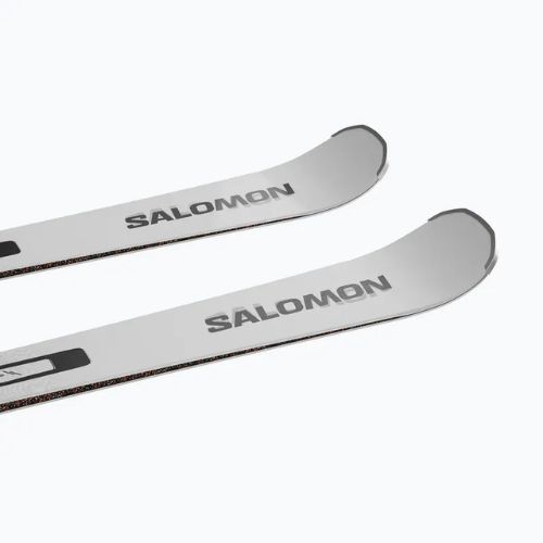 Salomon E Addikt Pro 66 downhill skis + MI12 GW bindings whitet/race blue/rhodamine