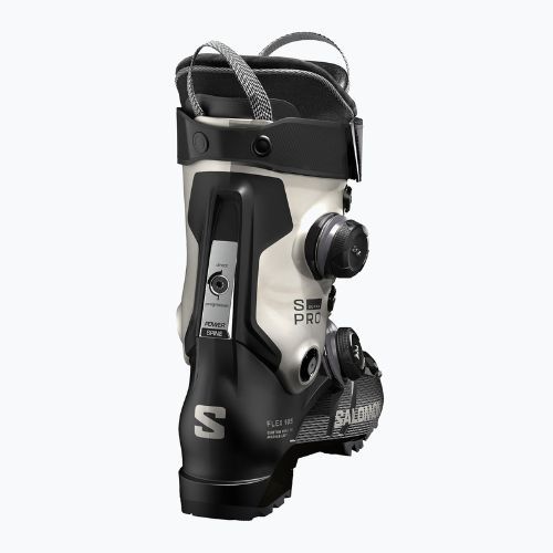 Women's ski boots Salomon S/PRO Supra Dual Boa 105 W GW black/light bronze metallic/black