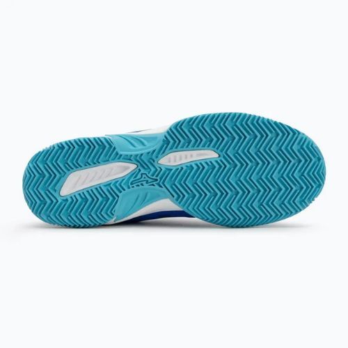 Mizuno Break Shot 4 CC tennis shoes mugen blue/ white/ river blue