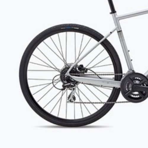 Men's cross bicycle Marin Fairfax 2 700C gloss silver/black