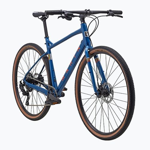 Marin DSX 700C gloss blue/orange gravel bicycle