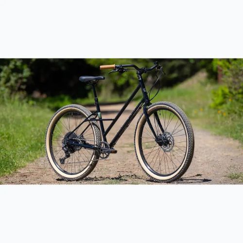 City bicycle Marin Larkspur 2 27.5 gloss black/holograph