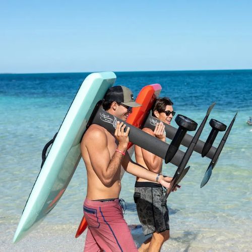 Lift Foils 4'9 Seafoam 200-v2/38 kit + Battery Pack 1.5 Full+Std 32" Propulsion with AC Cord blue