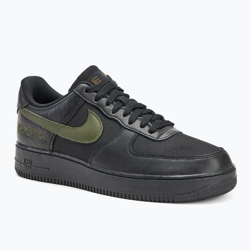 Men's Nike Air Force 1 Low Gore-Tex black/cargo khaki shoes
