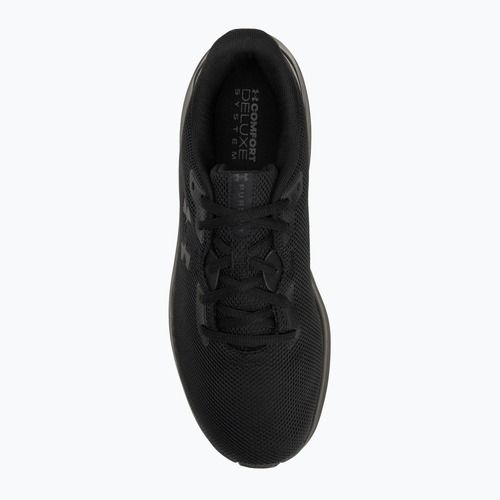 Men's running shoes Under Armour Charged Pursuit 4 black/black/black