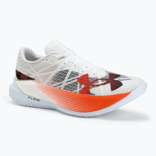 Men's running shoes Under Armour Velocity Elite 2 white/ares red/black
