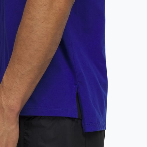 Men's running T-shirt Under Armour Trail Run Graphic Tee royal/reflective