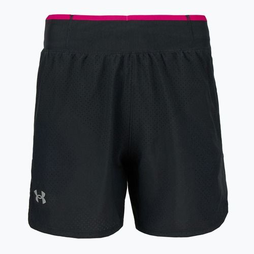 Men's running shorts Under Armour Trail Run Launch black / reflective