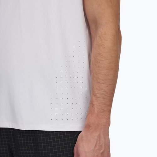 Men's running T-shirt Under Armour Launch Elite white/reflective