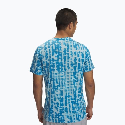 Men's running T-shirt Under Armour Launch Printed stream/reflective