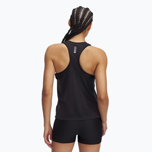 Women's running tank top Under Armour Launch Camo Singlet black/reflective