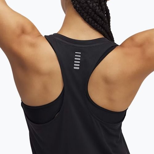 Women's running tank top Under Armour Launch Camo Singlet black/reflective