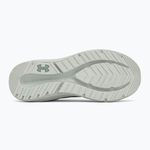 Women's running shoes Under Armour Charged Pursuit 4 silica green/silica green/metallic silica
