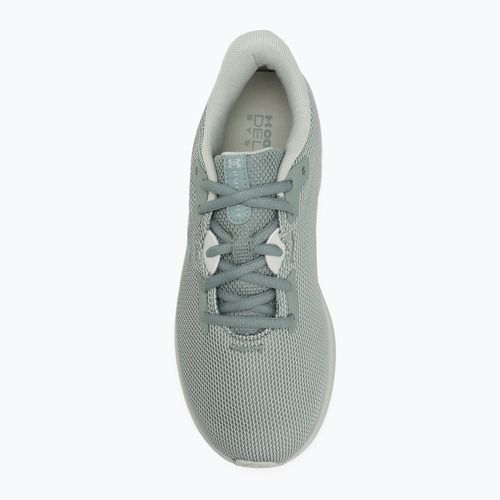 Women's running shoes Under Armour Charged Pursuit 4 silica green/silica green/metallic silica