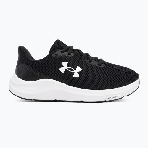 Women's running shoes Under Armour Charged Pursuit 4 black/black/white