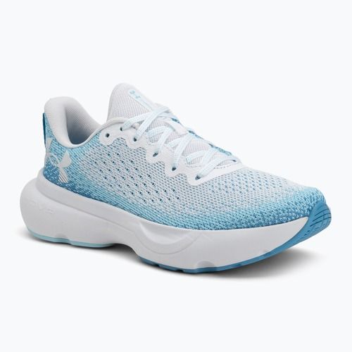 Women's running shoes Under Armour Infinite white/ether blue/white