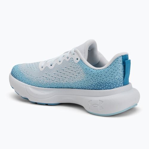 Women's running shoes Under Armour Infinite white/ether blue/white