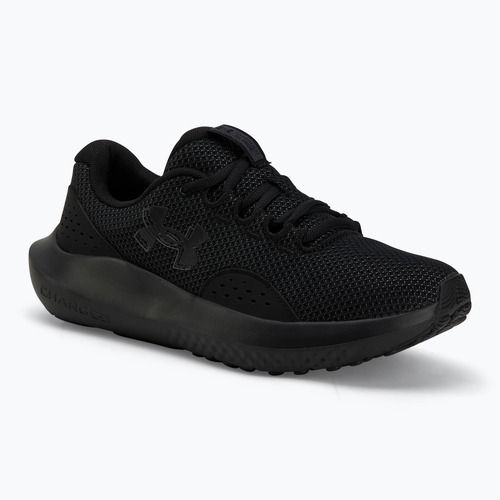 Women's running shoes Under Armour Charged Surge 4 black/black/black