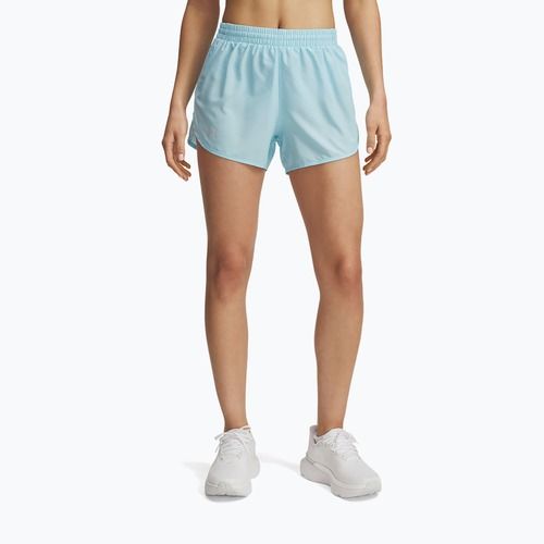 Women's running shorts Under Armour Fly By 3" stream /stream / reflective