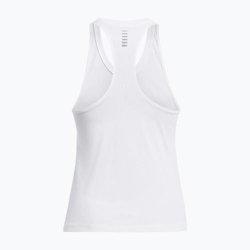 Women's running tank top Under Armour Launch Singlet white/reflective