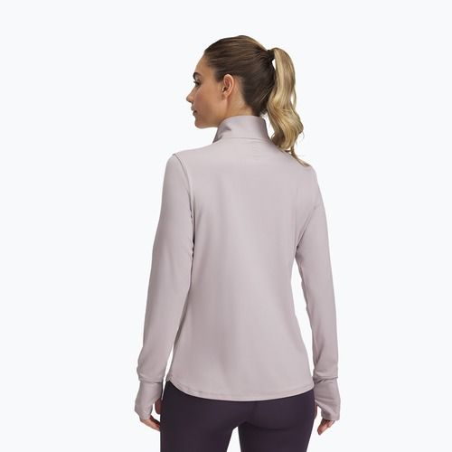 Women's running longsleeve Under Armour Launch Pro Half Zip gray dawn/reflective