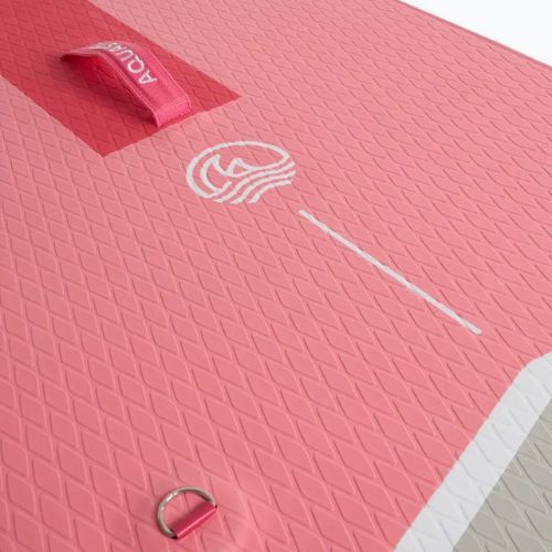 Inflatable board set SUP AQUASTIC Perth 9'10" pink